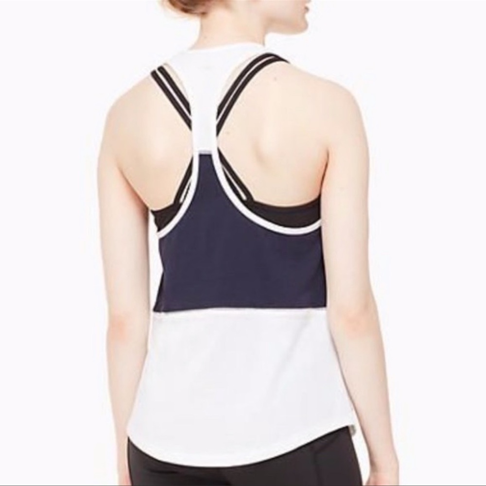 Kate Spade California Dreaming Colorblock Tank Top Small